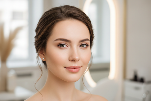 her ser det ut som du har misforstått. voks av overleppe. vakker kvinne